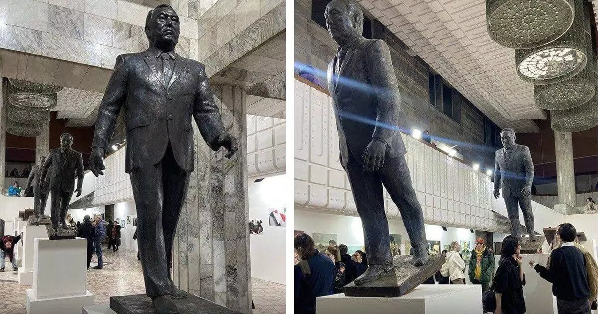  Қазақстан `Қаңтардан` сабақ алды ма?: Назарбаевтың күйреуі - мүсіндер сериясы Алматыда орнатылуы тиіс еді 