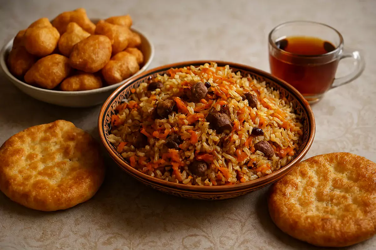 Бауырсақ, шәй мен палау: ҚМДБ жаназа мен құдайы астың мәзірін бекітті