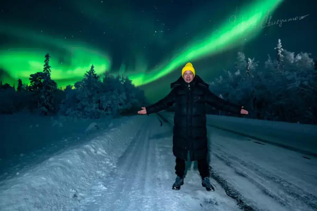 «Ничего подобного я не видел»: актёра Андрея Мерзликина повергло в шок северное сияние в Мурманской области - новости на Lada.kz 27.11.2025
