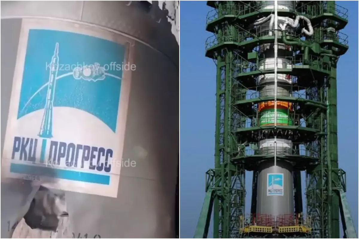 Космический след в степи: в Улытау обнаружили части ракеты «Союз»