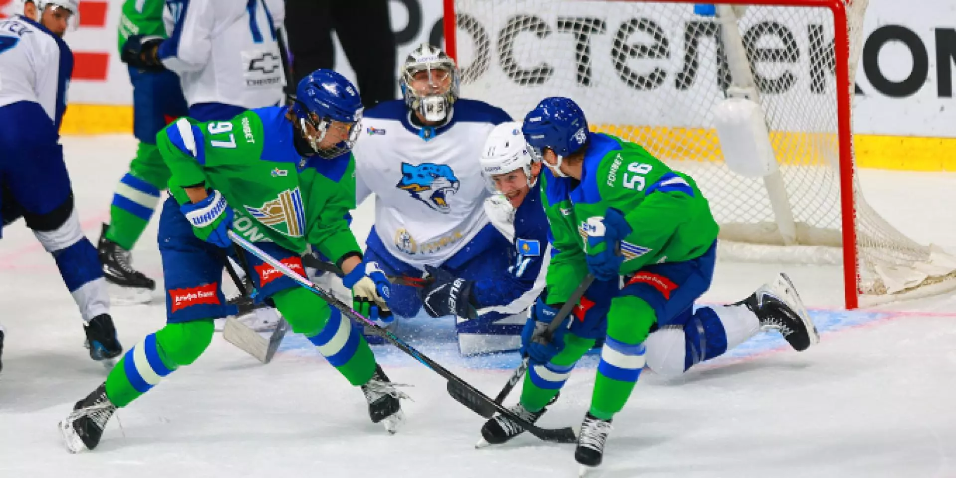 «Барыс» уничтожили в Уфе, в матче с 11 шайбами