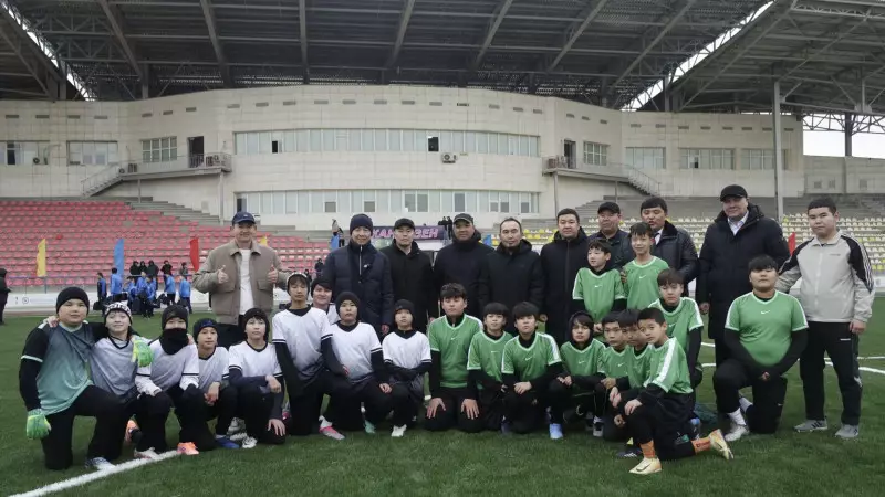 ALAÑ бағдарламасы: Жаңаөзен қаласында стадионның влаңы жаңғыртылды