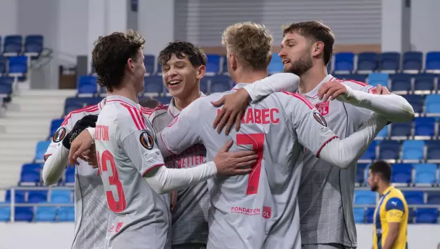 Со счетом 0:6 завершился матч Лиги Европы