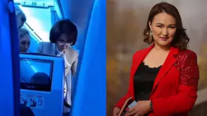 Министр Әлназарова ұшақ бортында құтқарған адам танымал журналист болып шықты 