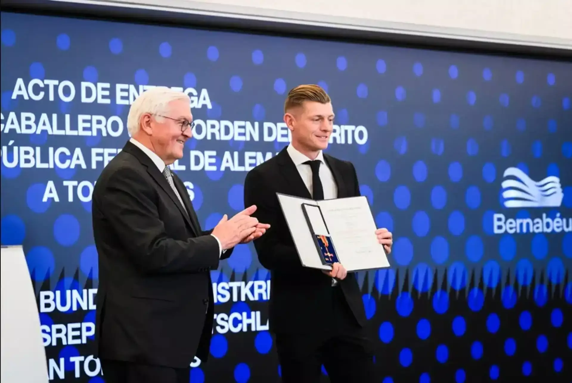 Тони Кроос орденмен марапатталды