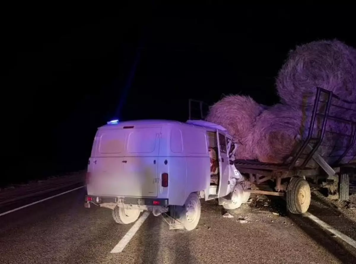 Пассажир погиб в аварии на трассе Омск – Майкапчагай