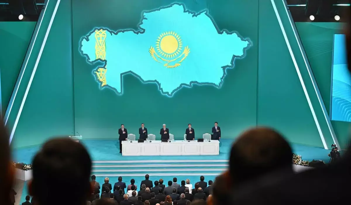 Токаев принимает участие в форуме сельских акимов в Астане