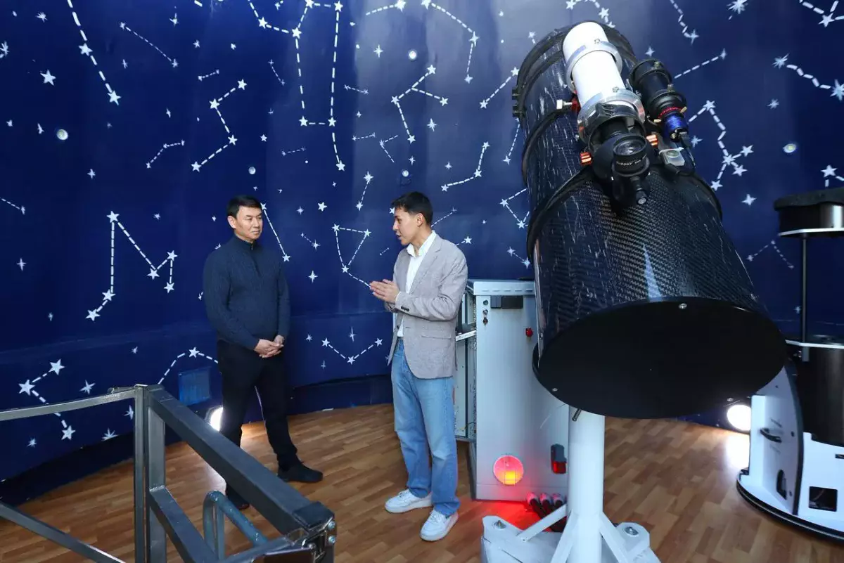 Аким Алматы Дархан Сатыбалды ознакомился с деятельностью Дворца школьников и Музея Алматы