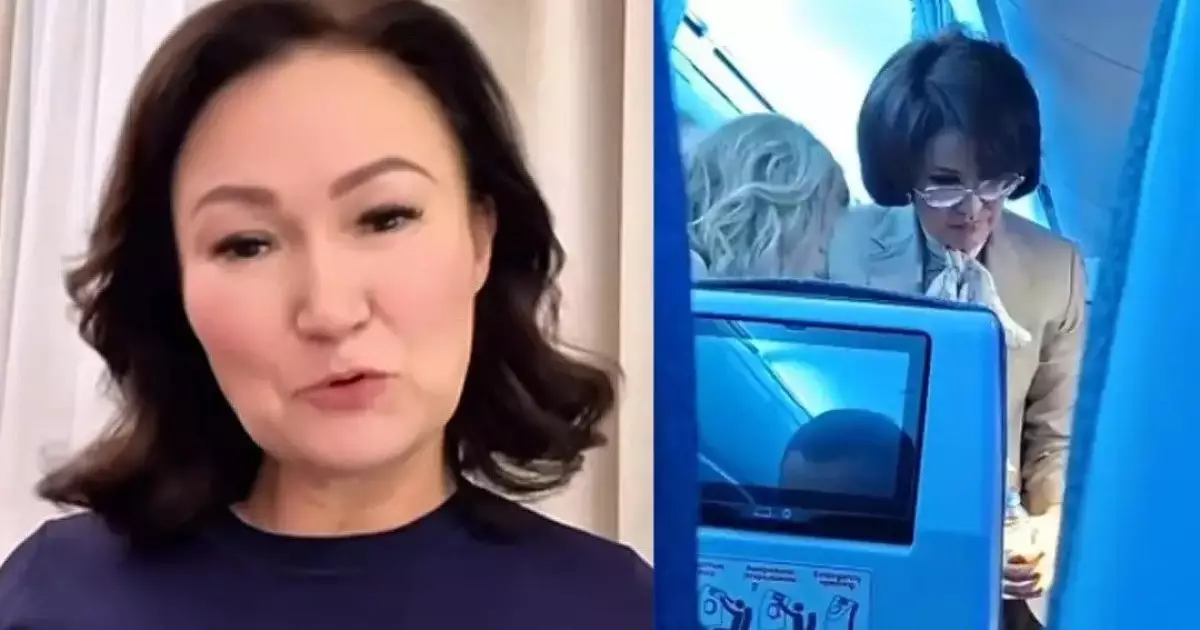  «Пиар емес»: ұшақта министр көмектескен адам танымал журналист болып шықты 