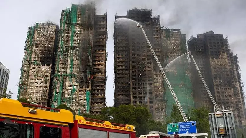 Гонконгтағы өрт құрбандарының саны 100-ге жуықтады