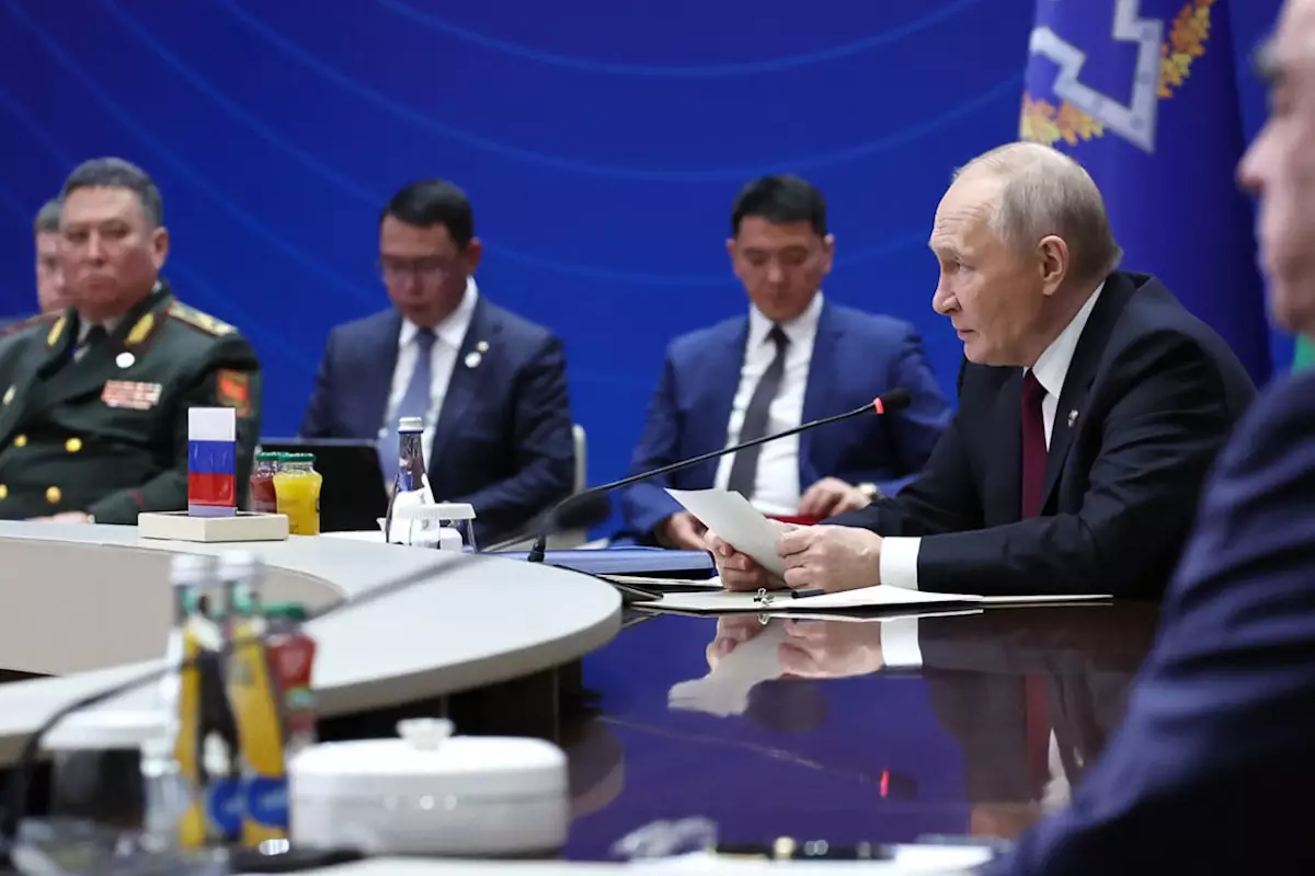 Путин хочет перевооружить Казахстан и партнеров по ОДКБ новой техникой