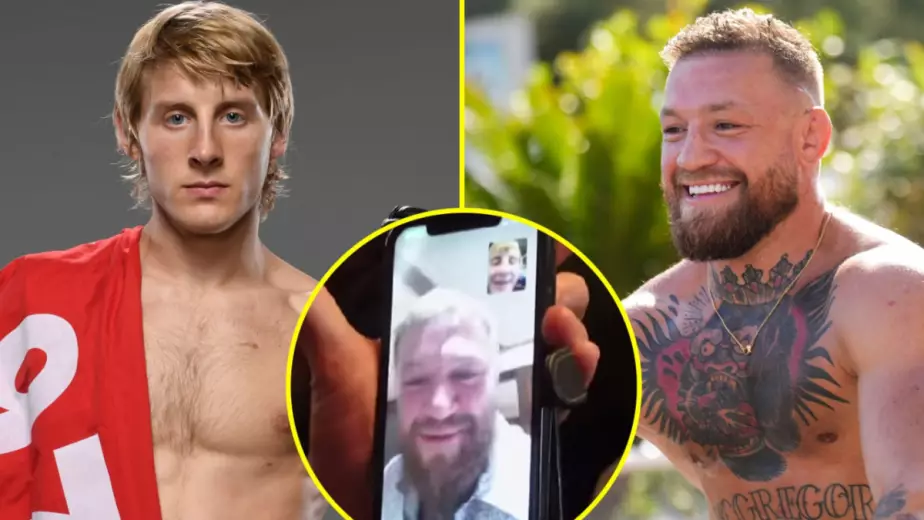 Макгрегор поддержал Пимблетта перед титульным боем с Гейджи