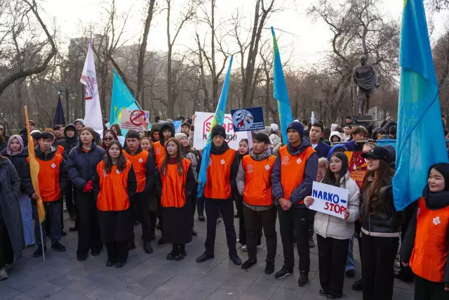 Алматыда «НаркоСтоп» жобасына 3 мыңнан астам ерікті қатысып жатыр