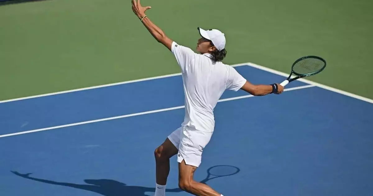  Теннисші Әмір Омарханов Тунистегі турнирдің ширек финалына шықты 