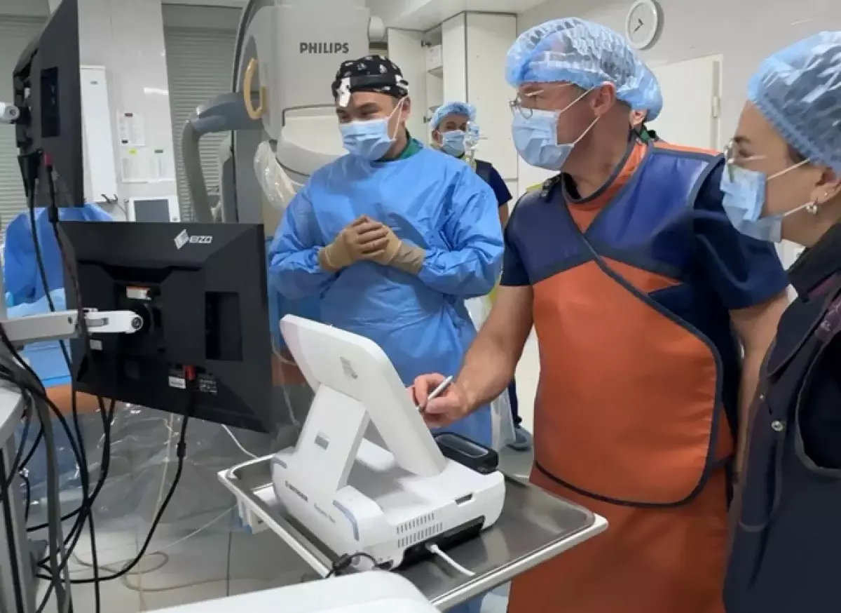 Алматыда алғаш рет жүрекке CSP жүйесі орнатылды