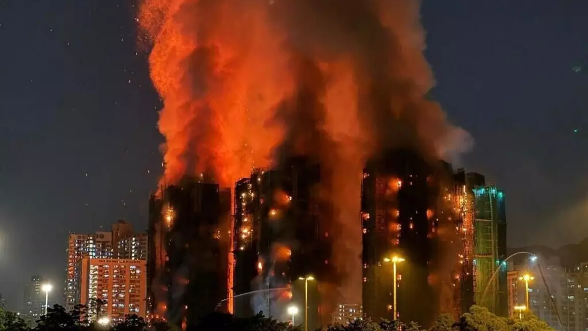 Гонконгта 128 адамның өмірін қиған апатқа байланысты бес күдікті ұсталды