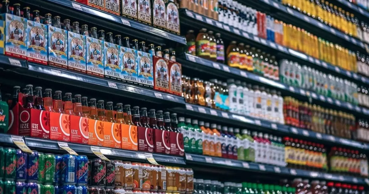  Петропавлдағы супермаркет бағаны рубльмен көрсеткен 