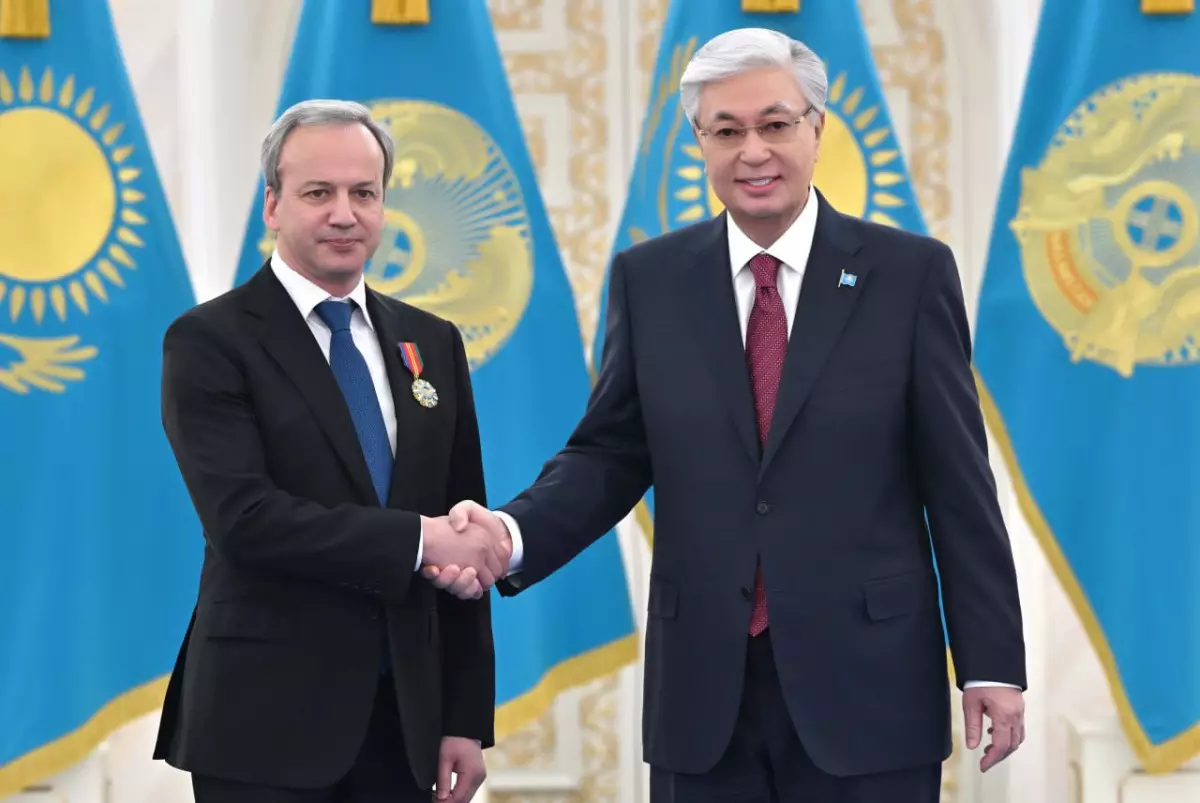 Токаев наградил Дворковича орденом "Достық" за вклад в развитие шахмат