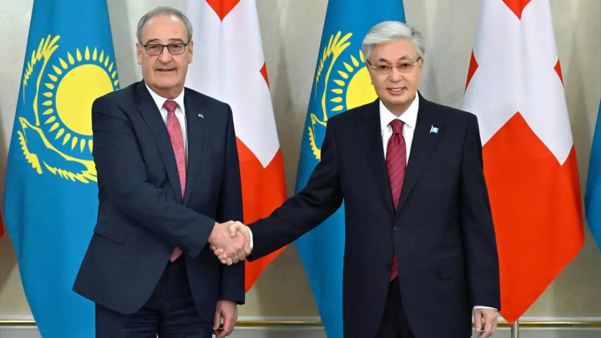Тоқаев: Швейцария – Қазақстанның Еуропадағы басты серіктестерінің бірі