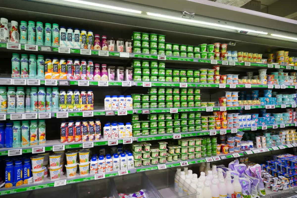 Супермаркет в Петропавловске указывал цены в рублях