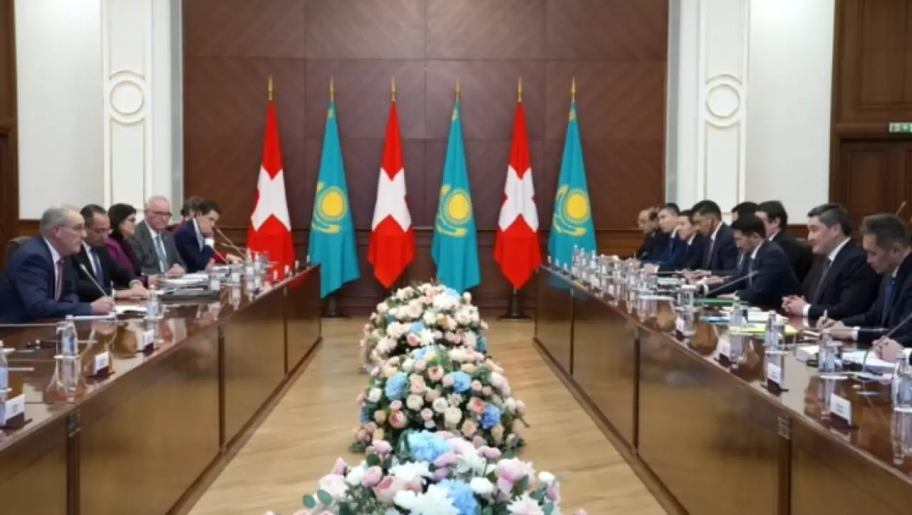 Объем инвестиций из Швейцарии в Казахстан увеличился на 34%