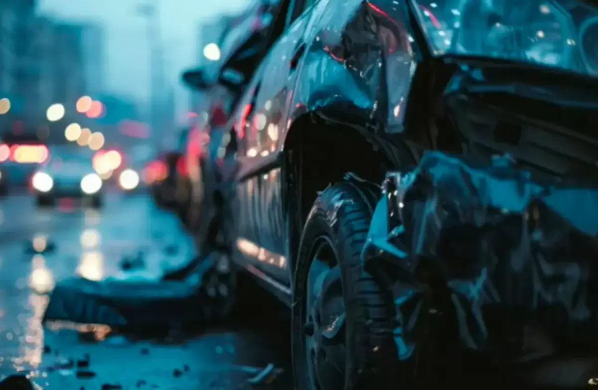 Пьяный водитель на Mercedes протаранил остановку в Алматы: есть пострадавший (ВИДЕО)