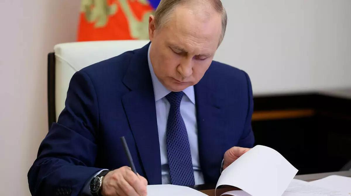 Путин подписал закон о повышении НДС до 22% с 2026 года