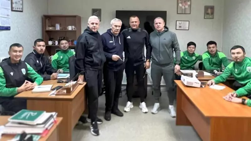 «Атырау» футбол клубының бапкерлері Беларусьте тәжірибе жинақтайды