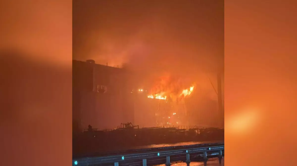 Огонь на территории, где производят "Шахеды": что известно о пожаре в Татарстане