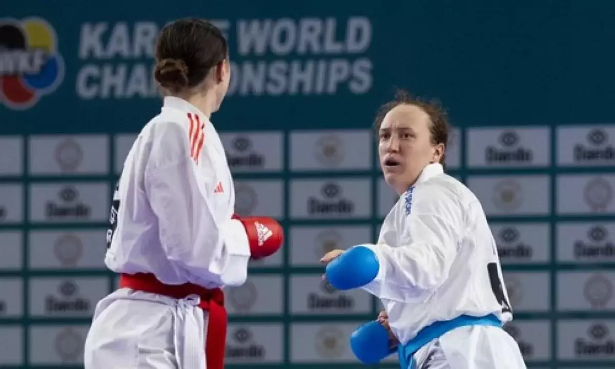 Казахстанские каратистки пробились в четвертьфинал ЧМ