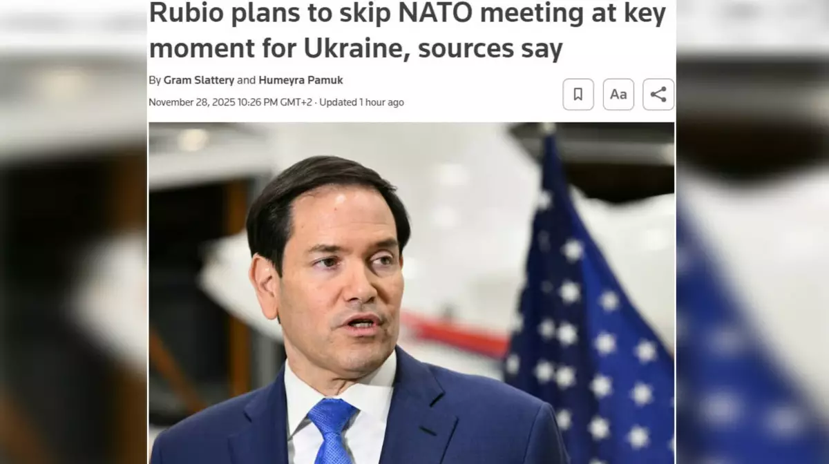 Госсекретарь США впервые за долгое время пропустит встречу НАТО