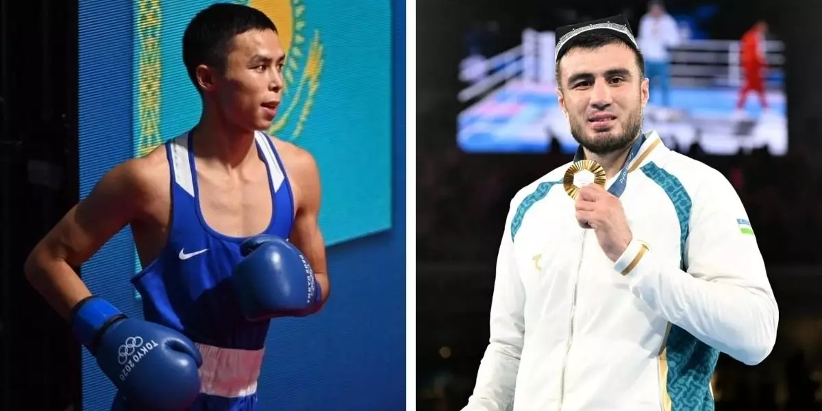 Сборная Казахстана по боксу посетила в гостях олимпийского чемпиона Джалолова