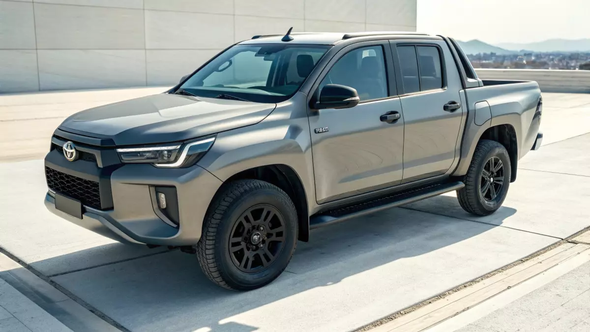 Доступный, но недешевый: Toyota презентует электропикап