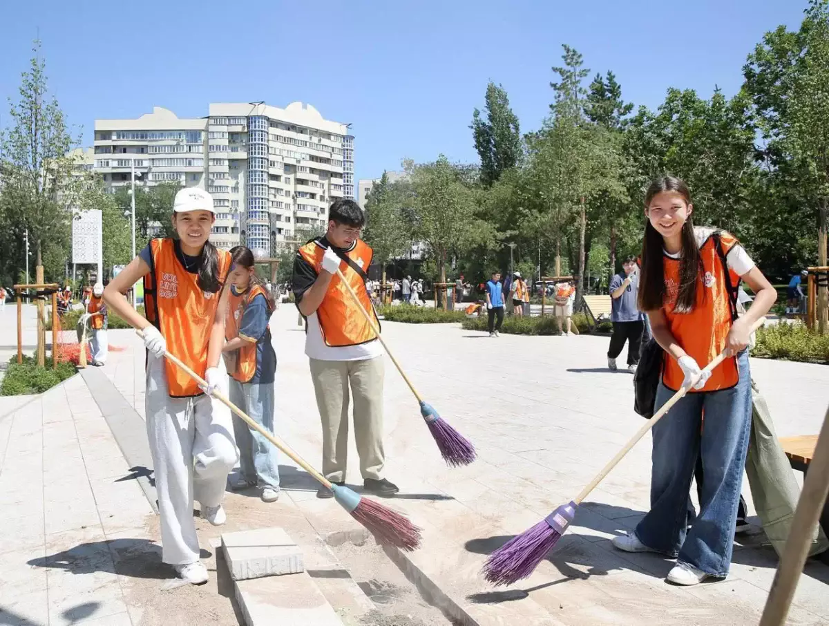 Алматыда 570 мыңнан астам жасты қамтыған 500-ден аса экологиялық іс-шара өткізілді