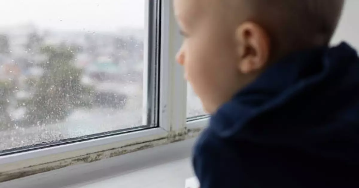   Көкшетауда екі сәби пәтер ішінде жалғыз қалып қойды   