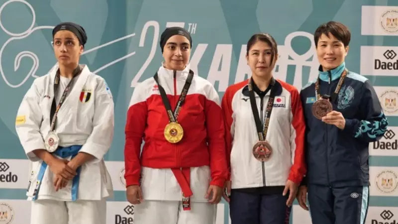 Ләззат Жүсіпова пара-каратэден әлем чемпионатында тарихи жүлде жеңіп алды