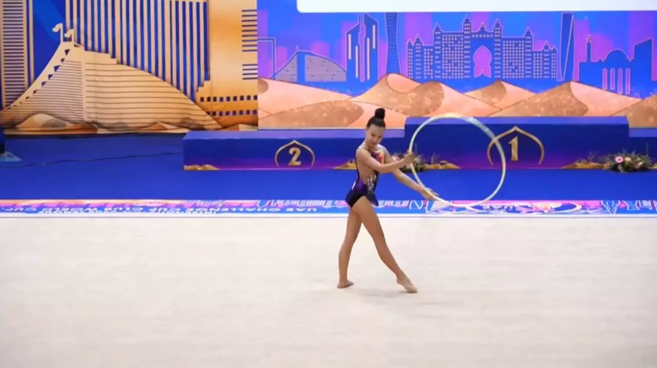 Қазақстандық жас гимнастшылар Араб әмірліктерінде өткен халықаралық жарыста топ жарды