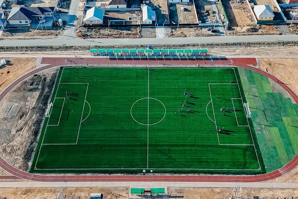 Стандарты УЕФА — в регионе: в Атырауской области запустили обновлённый стадион