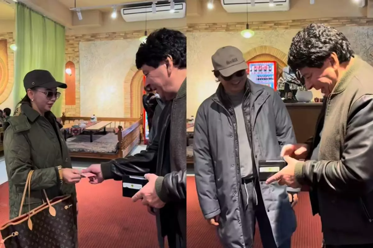 «Ырымы ғой!»: Бауыржан Ибрагимовтің келінге ақша беруі көпті сүйсіндірді (ВИДЕО)