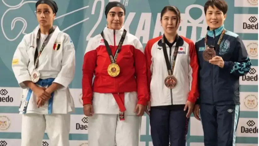 Тарихи жүлде: Ләззат Жүсіпова пара-каратэден алтын медаль жеңіп алды