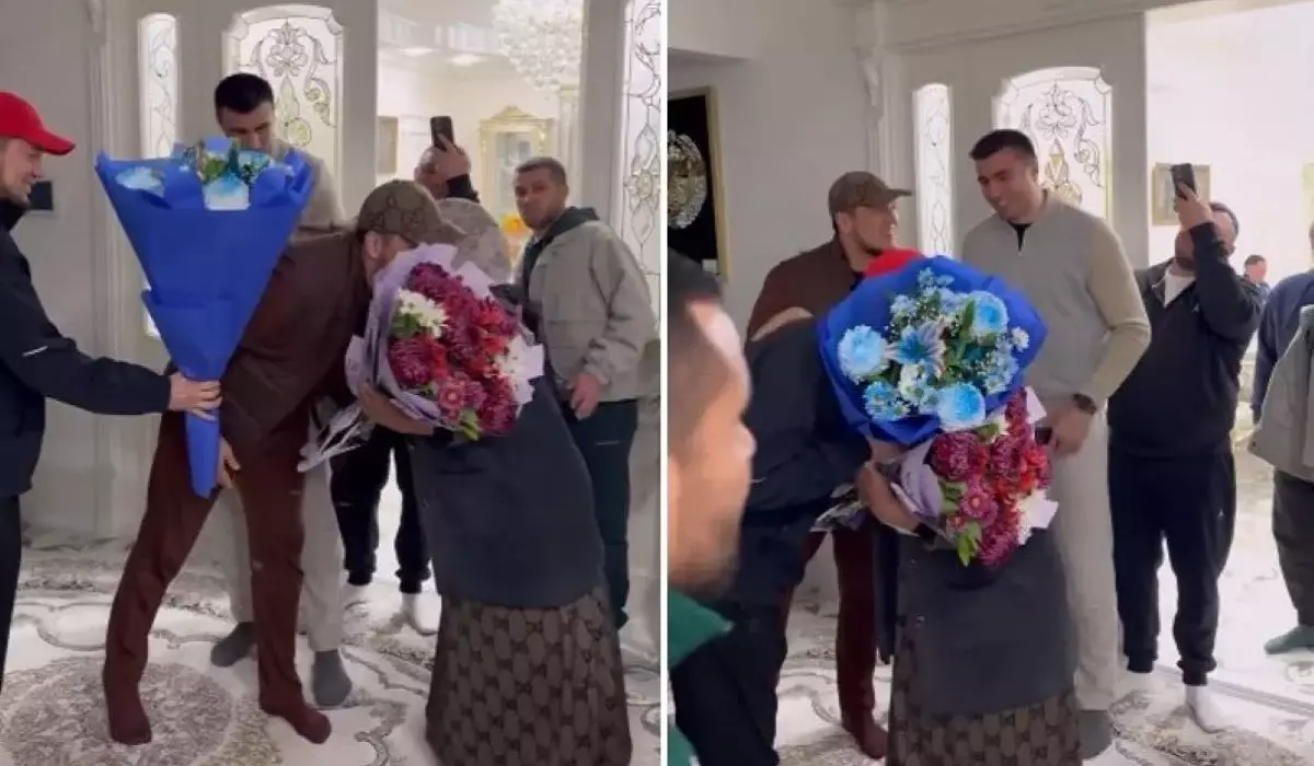 Қазақ боксшылары Баходир Жалоловтың үйіне барды (ВИДЕО)