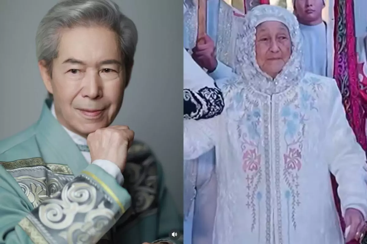 «Қош бол, періште ана!»: Әнші Нұрғали Нүсіпжанов қара жамылды (ВИДЕО)