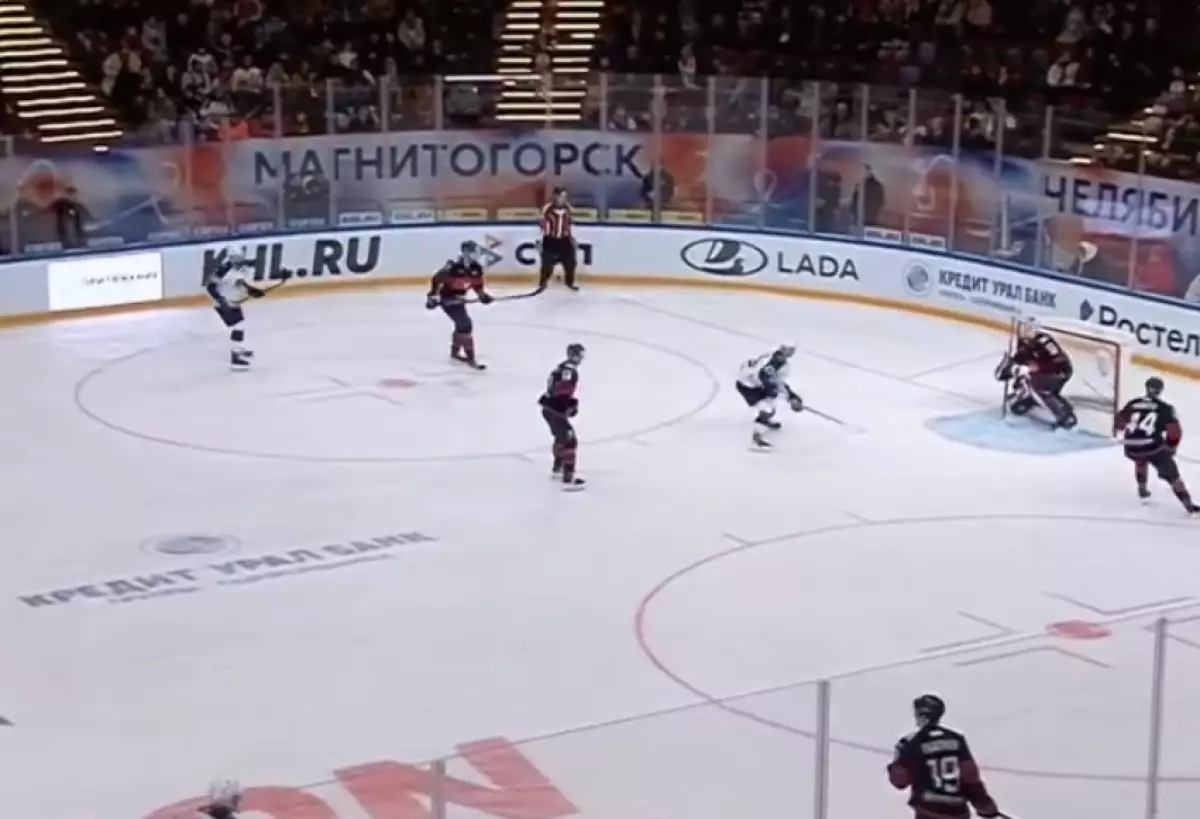 ХК "Барыс" проиграл "Металлургу" в Магнитогорске