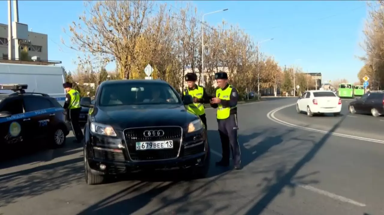 Түркістан облысында жол қауіпсіздігін бақылау күшейтілді