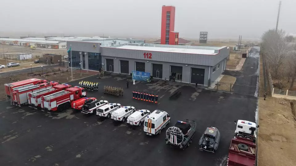 Жезқазғанда 50 жыл ішінде алғаш рет жаңа заманауи өрт сөндіру бөлімі ашылды