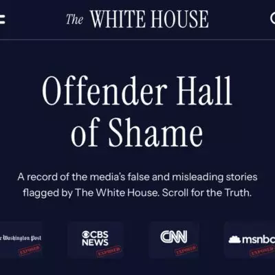 На сайте Белого дома появилась &#8220;доска позора&#8221; для СМИ