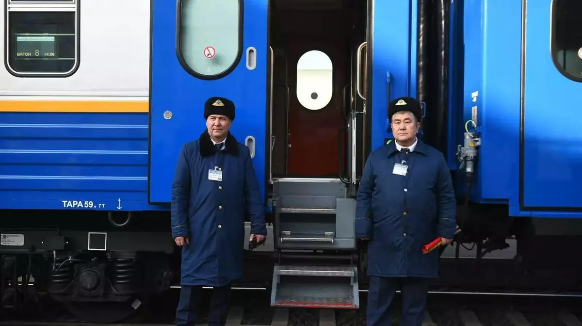 На маршруте Алматы – Новосибирск запущены новые вагоны