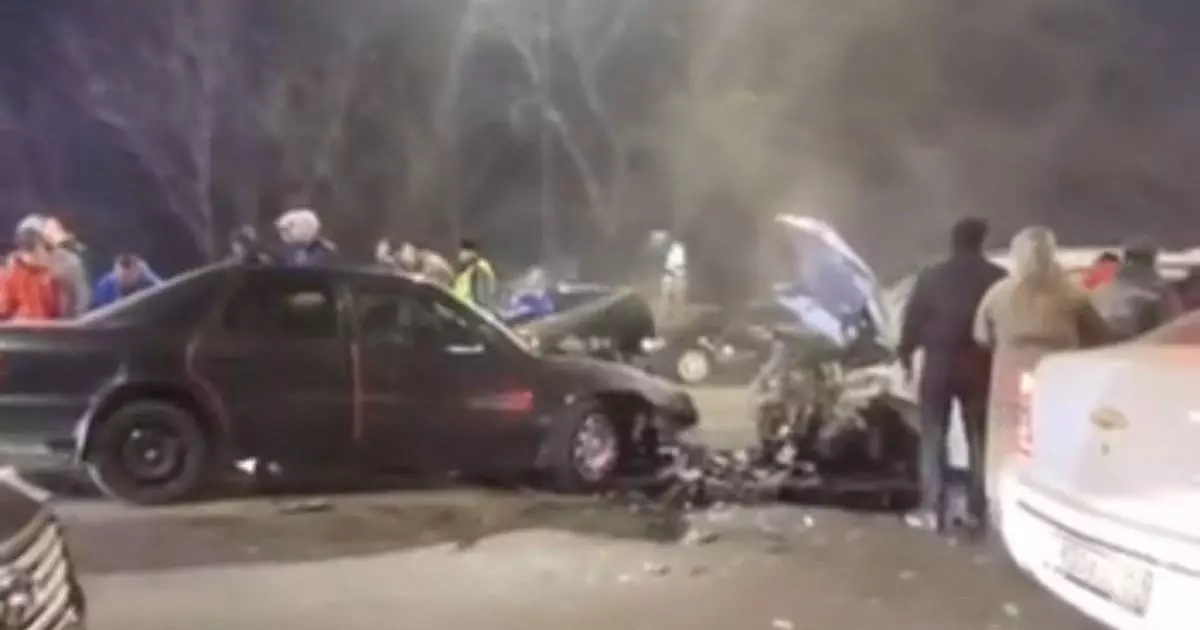  Алматы жантүршігерлік жол апаты болды 