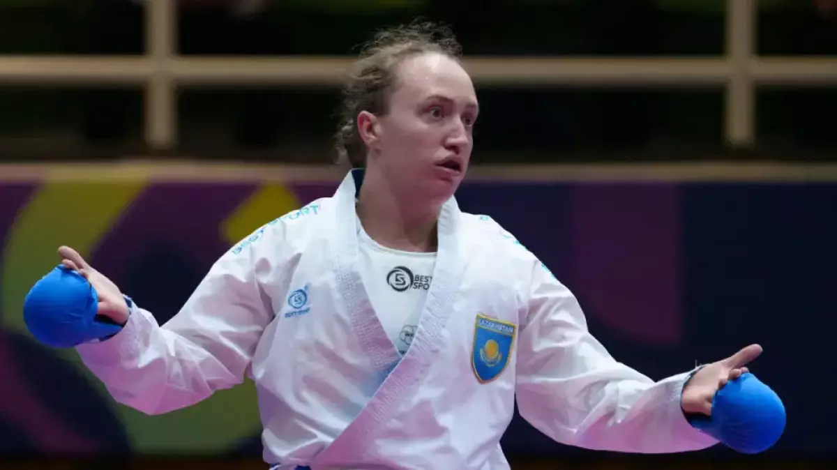 Казахстанка Софья Берульцова стала серебряным призером ЧМ по карате