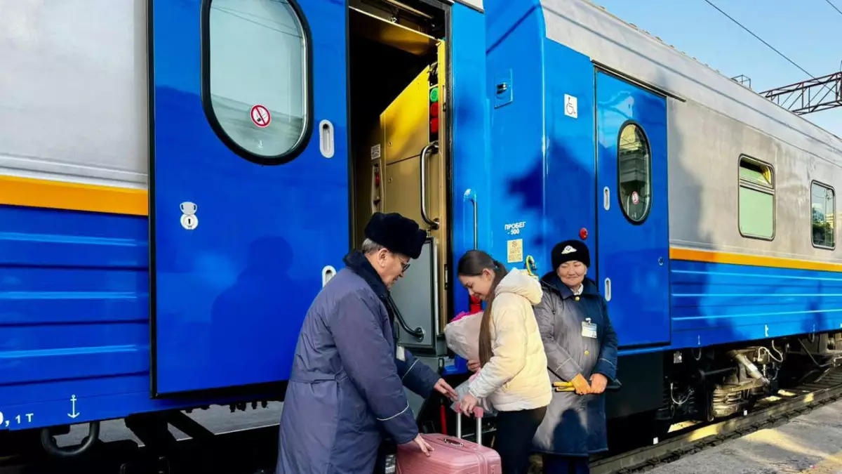 "Алматы – Новосибирск" бағытына жаңа жолаушылар вагондары жолға шықты